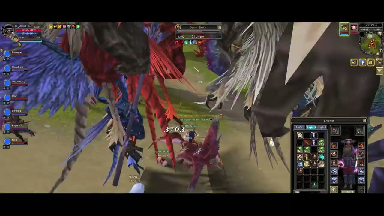 Silkroad Online TÜRKİYE NEMRUT  (DEMON SHAİTAN VS Mr_MACALLAN)