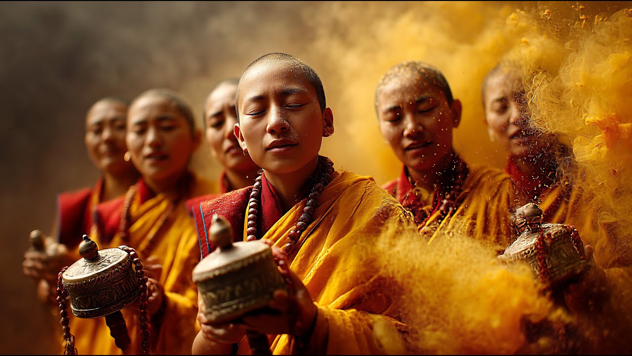 Tibetan Nuns &ndash; Sacred Rituals of the Himalayas | Ancient Buddhist Chants for Healing & Meditation