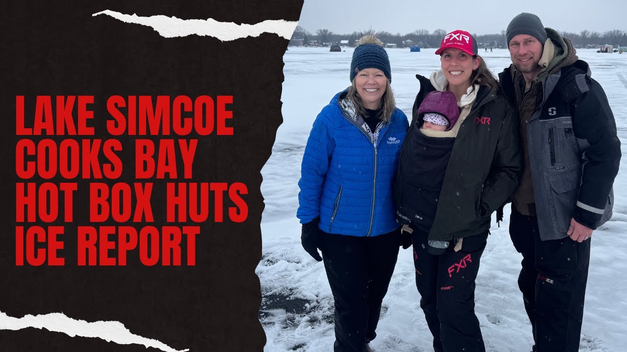 Lake Simcoe, Cooks Bay, January 18th,2025 Ice Conditions Reporting