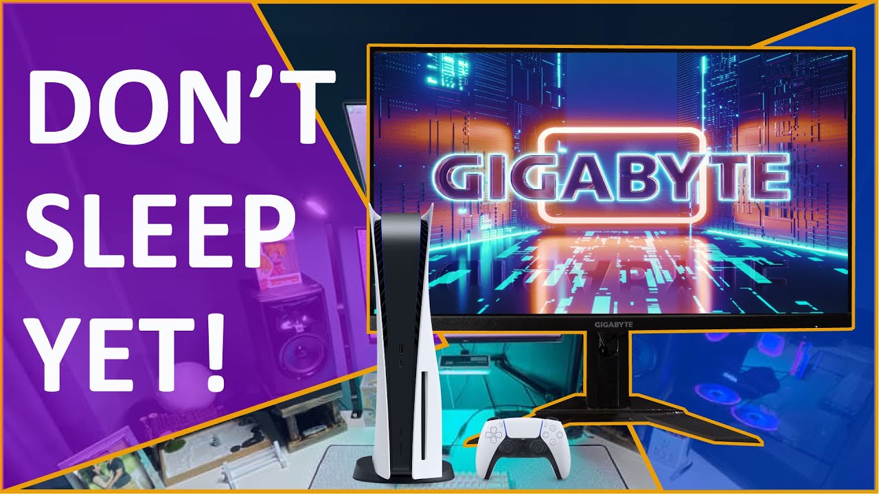 Gigabyte M28U и Playstation 5 — не так уж и плохи, как вы могли подумать