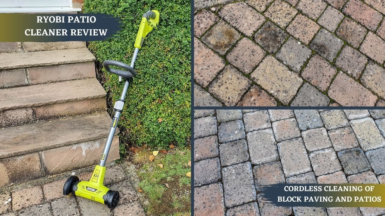 Обзор и демонстрация очистителя патио Ryobi — обзор AD
