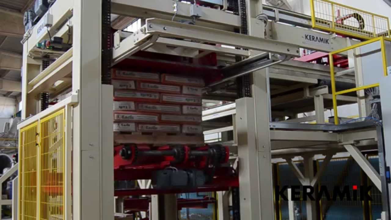Keramik Palletizer Palet İstifleme Makinası
