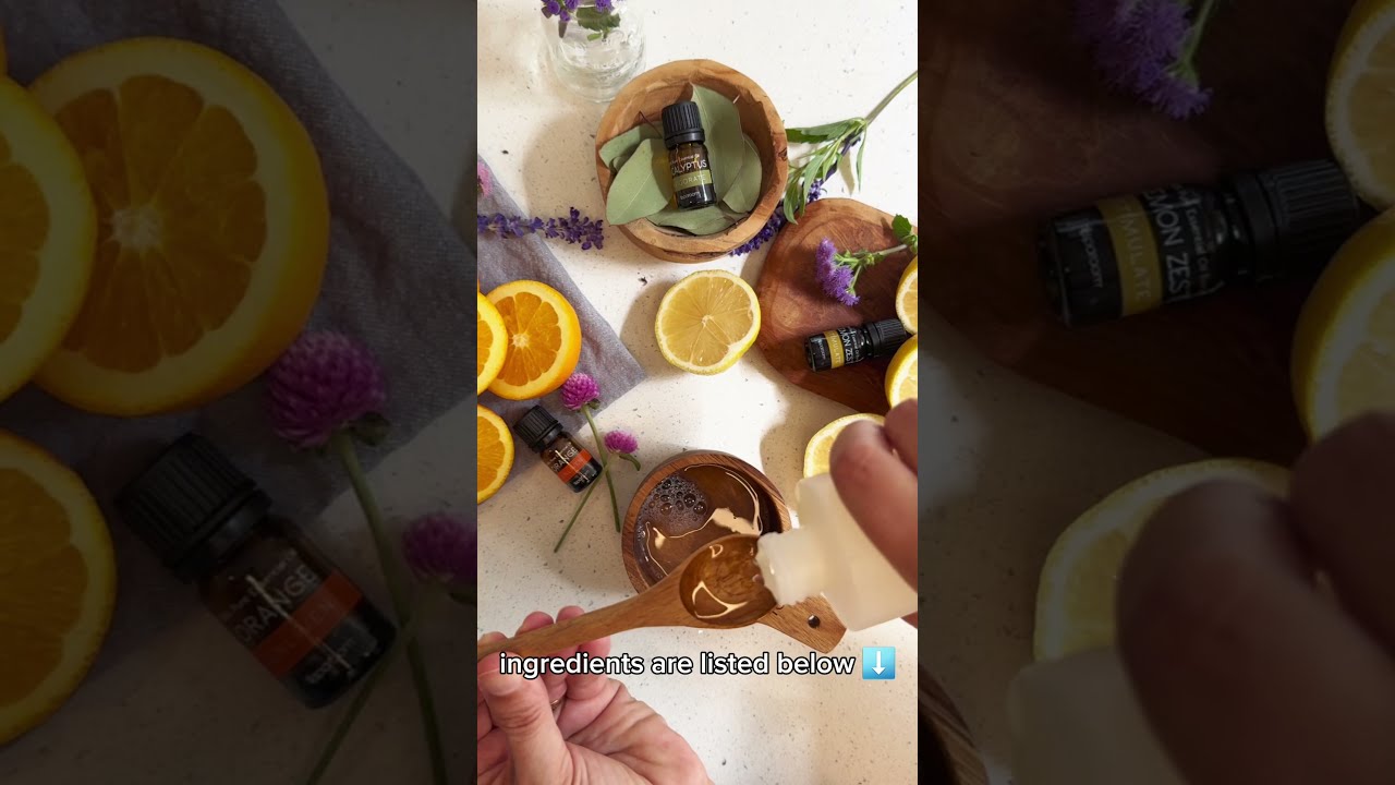 DIY Foaming Hand Soap with Sparoom essential oils