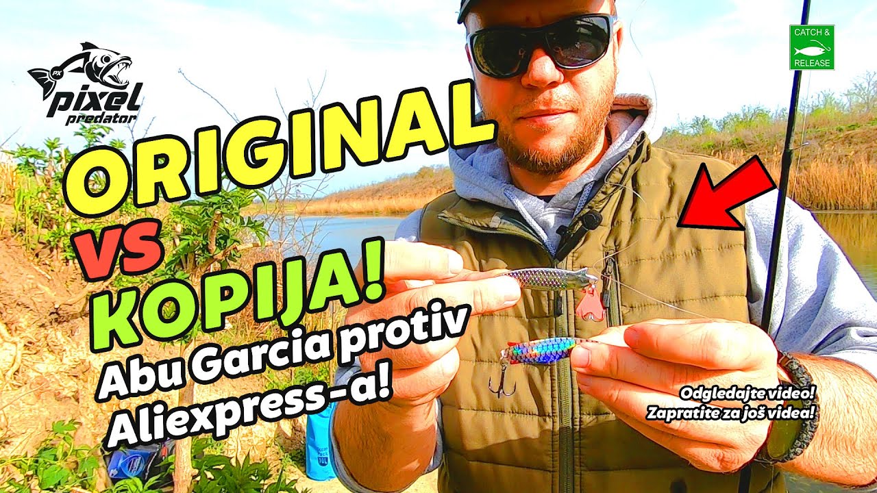 Abu Garcia Toby vs Kineska kopija | Varalice kašike