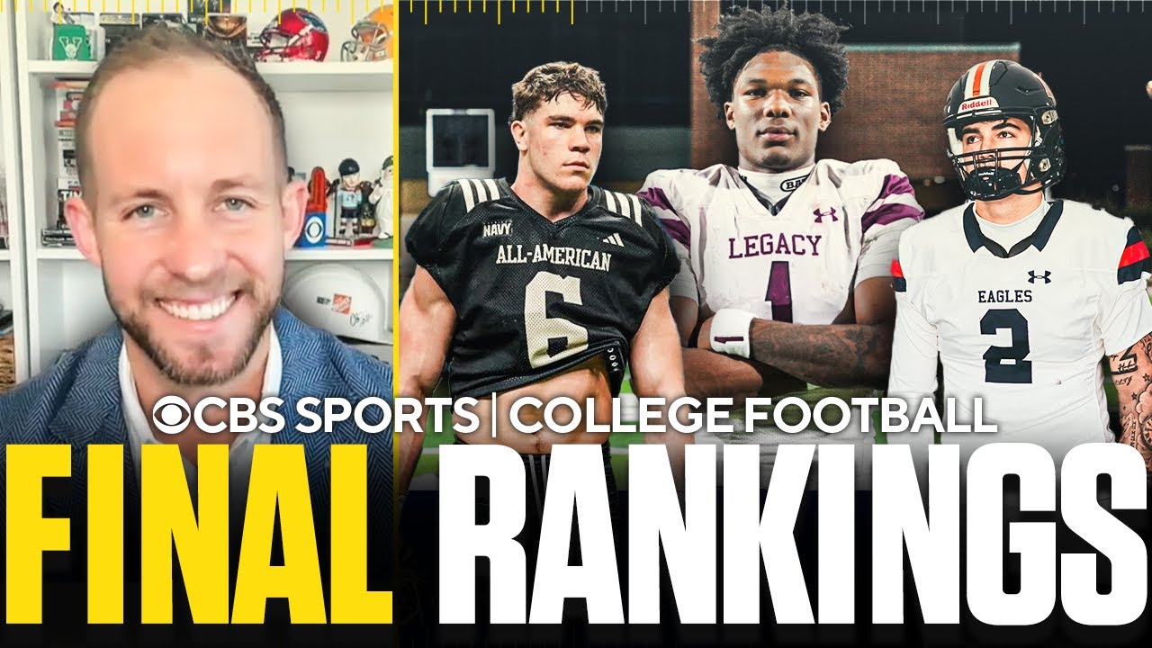 FINAL 2026 High School Rankings | Jared Curtis moves UP, No. 1 Debate SETTLED and Biggest Riser