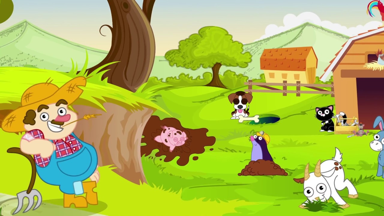 NELLA VECCHIA FATTORIA - Canzoni per bambini e bimbi piccoli