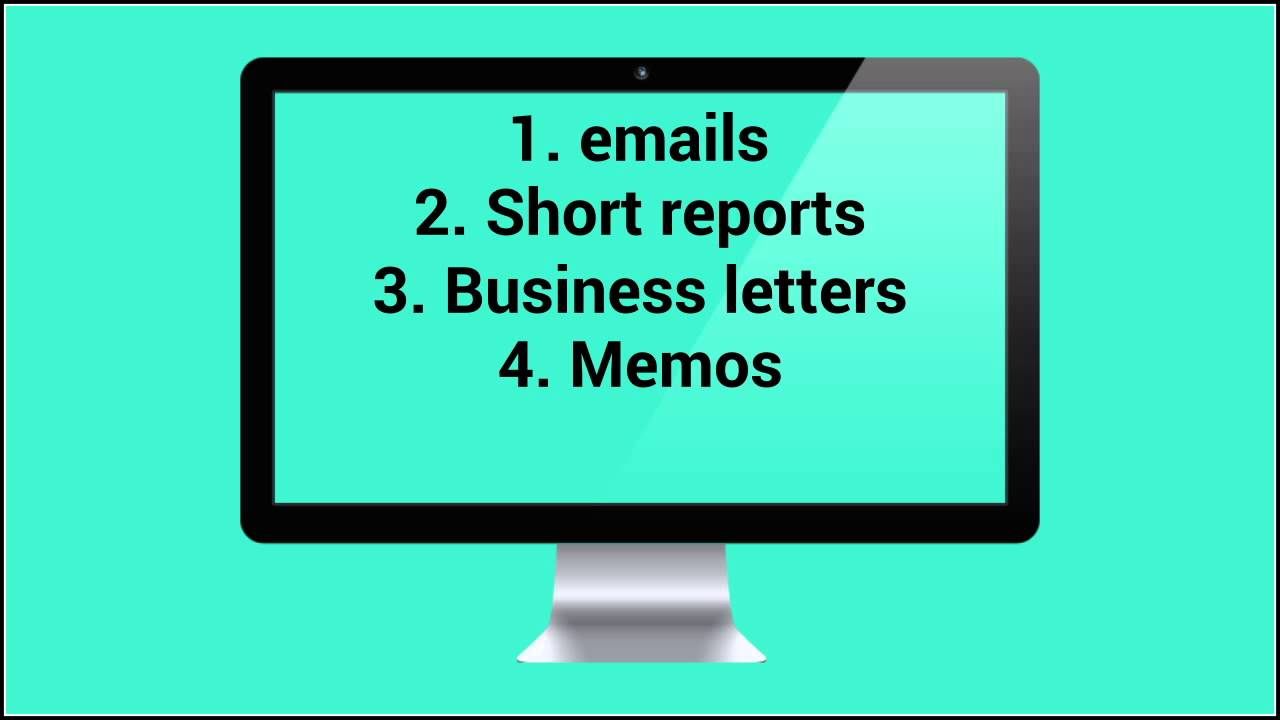 Communicating in Writing - Writing Workplace Documents