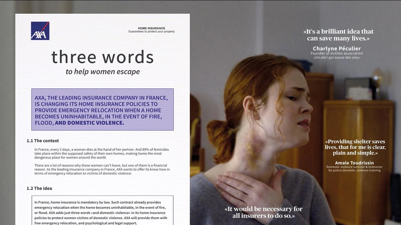 AXA - Three Words (case study)
