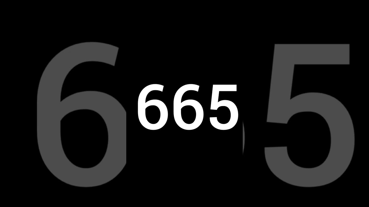 Six-Hundred-Sixty-Five #665