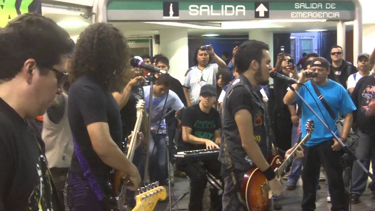 Heavy Nopal - Asalto Chido @ Metro San Lazaro 25sep13 www.rockxmexico.com