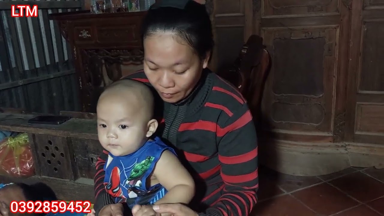 Em Đào hôm nay đưa chồng về nhà vì không còn khả năng để năm lại bệnh viện