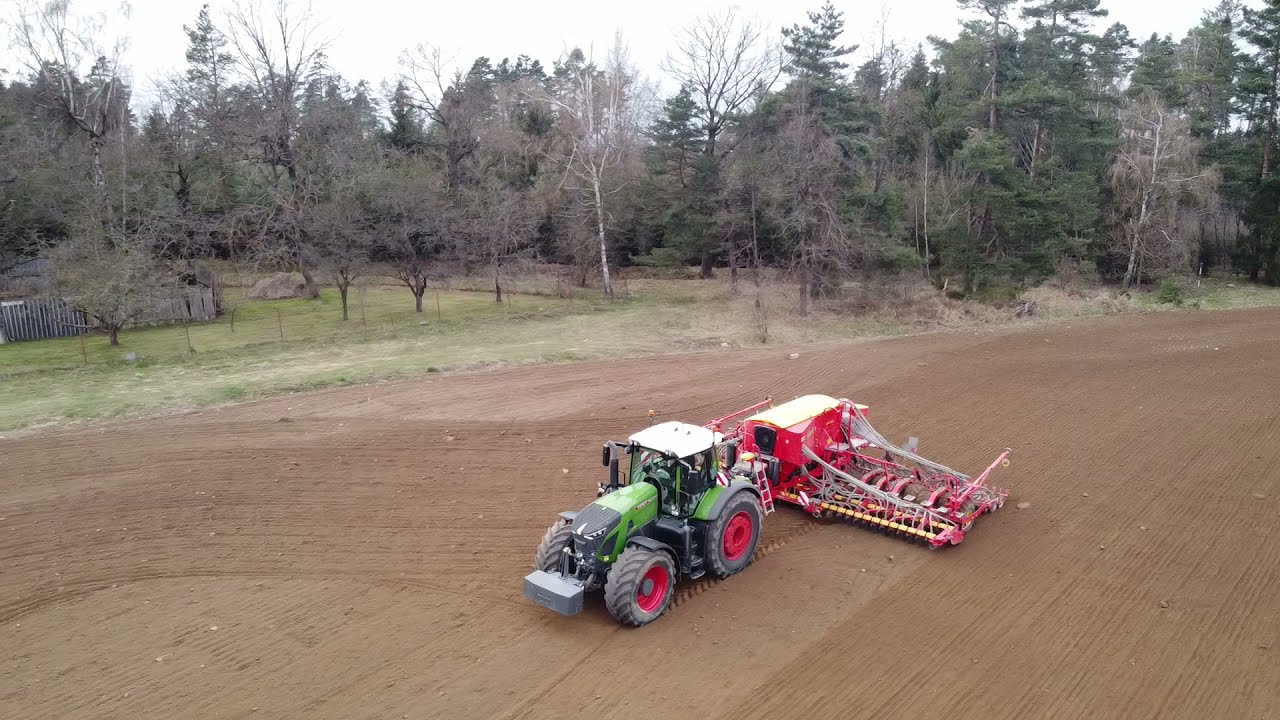 Fendt 942 Profi Plus + Vaderstad spirit 900s