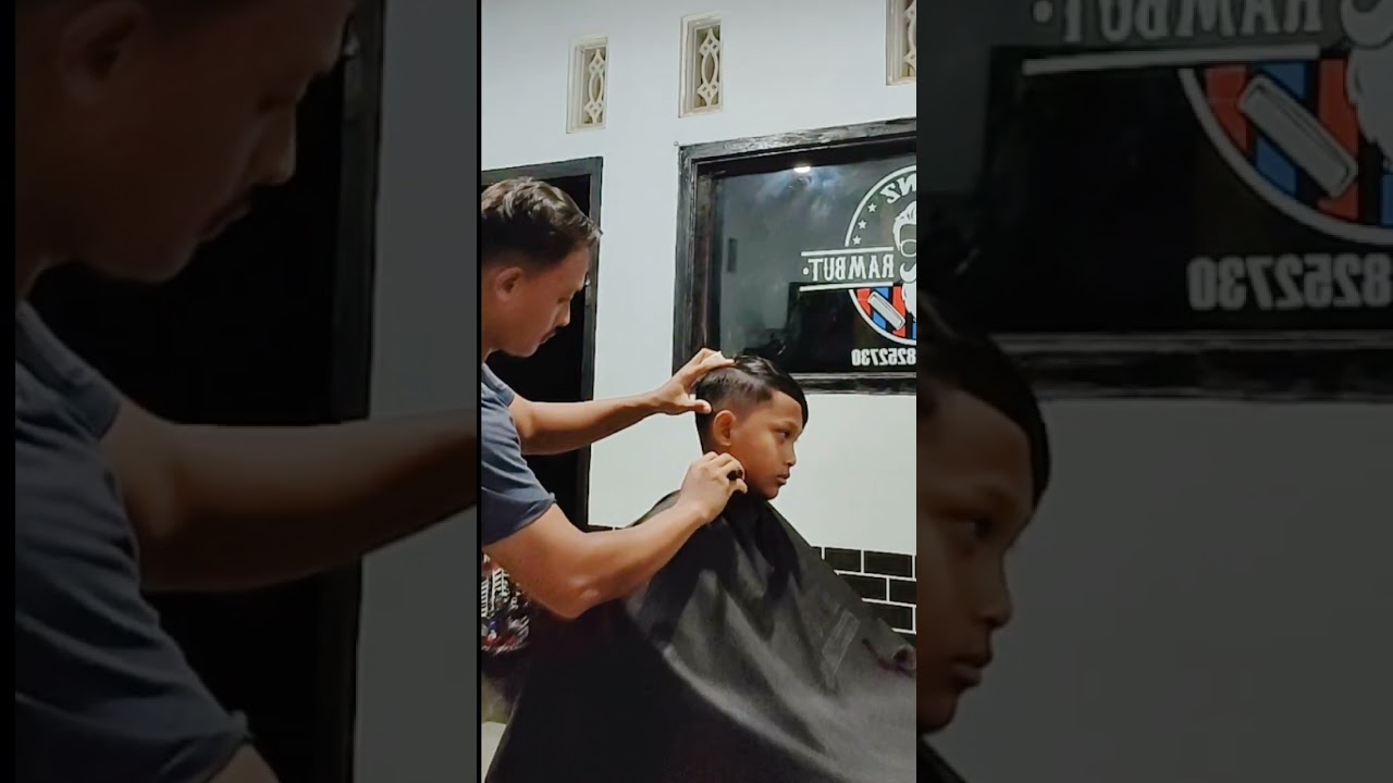 Potongan rapi anak-anak 