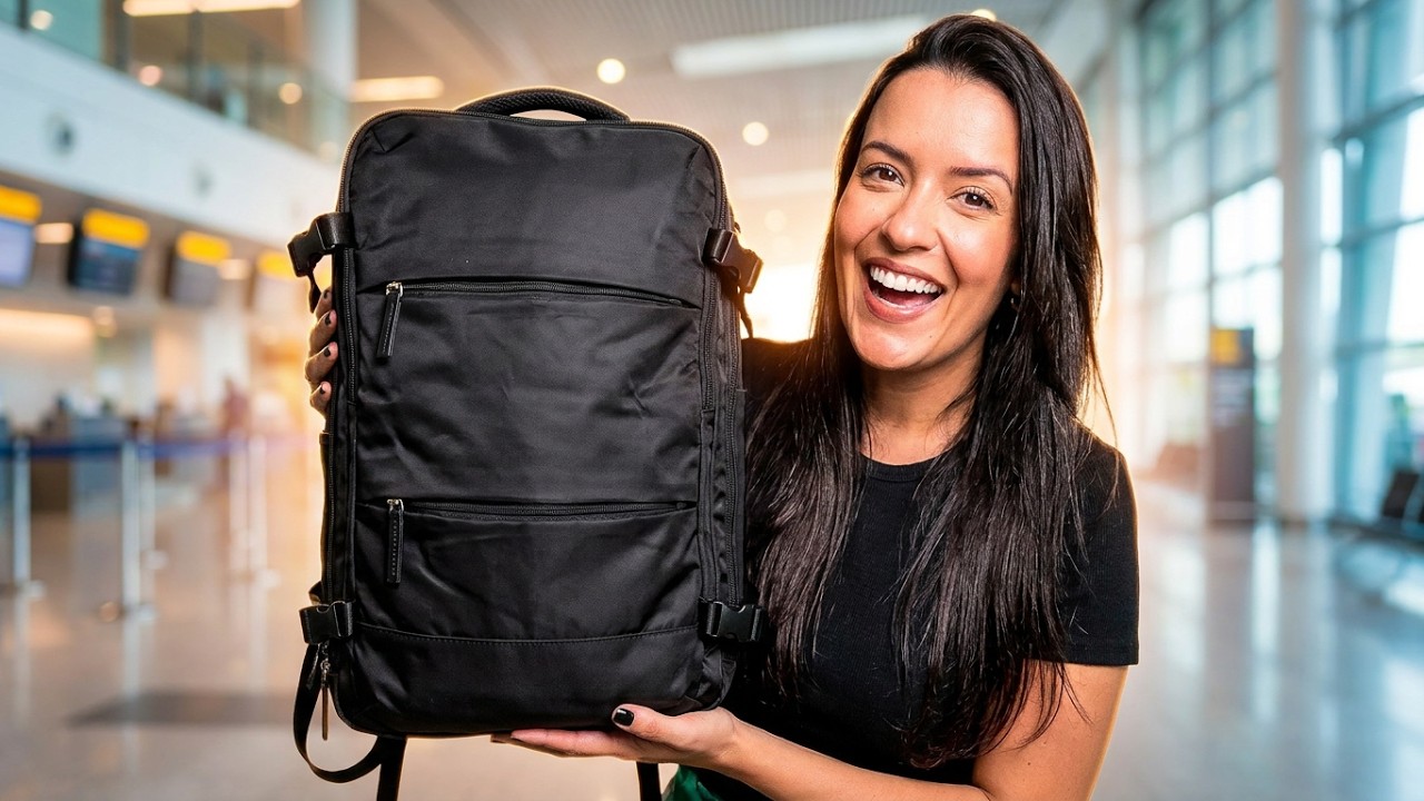 MELHOR MOCHILA PARA VIAGENS LOW COST