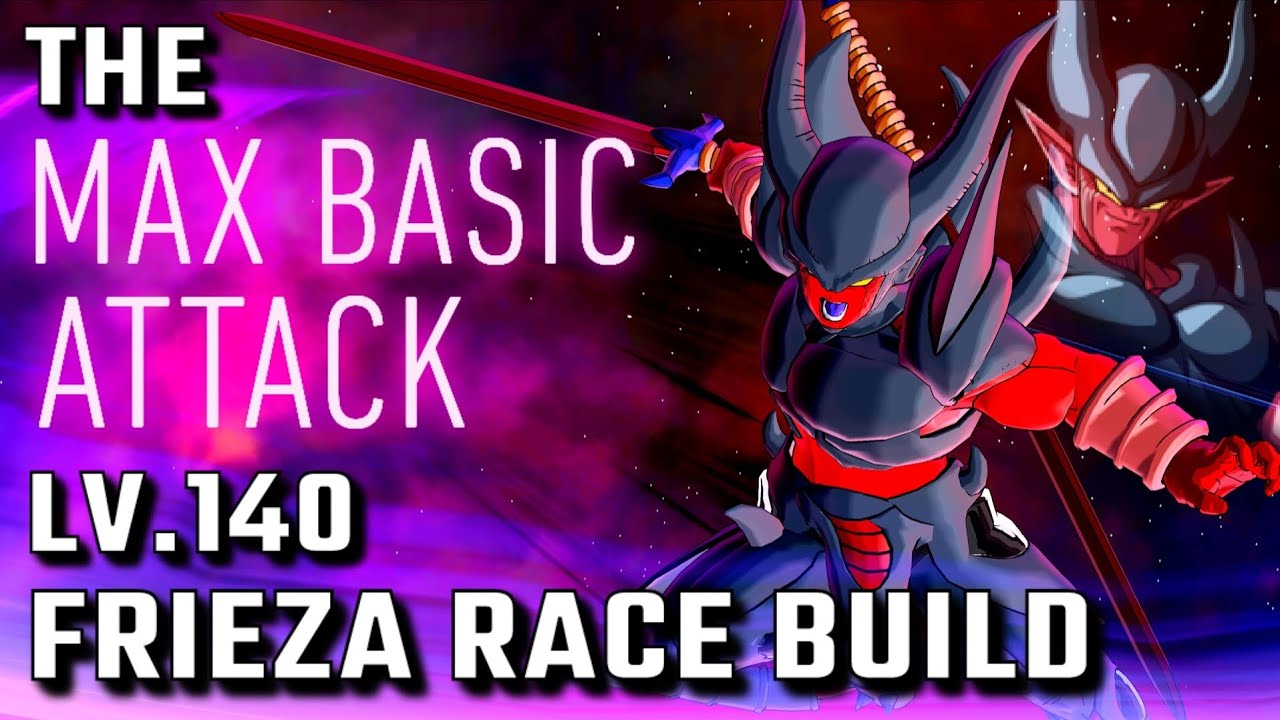 The MAX Basic Attack level 140 Frieza Race Build | Dragon Ball Xenoverse 2