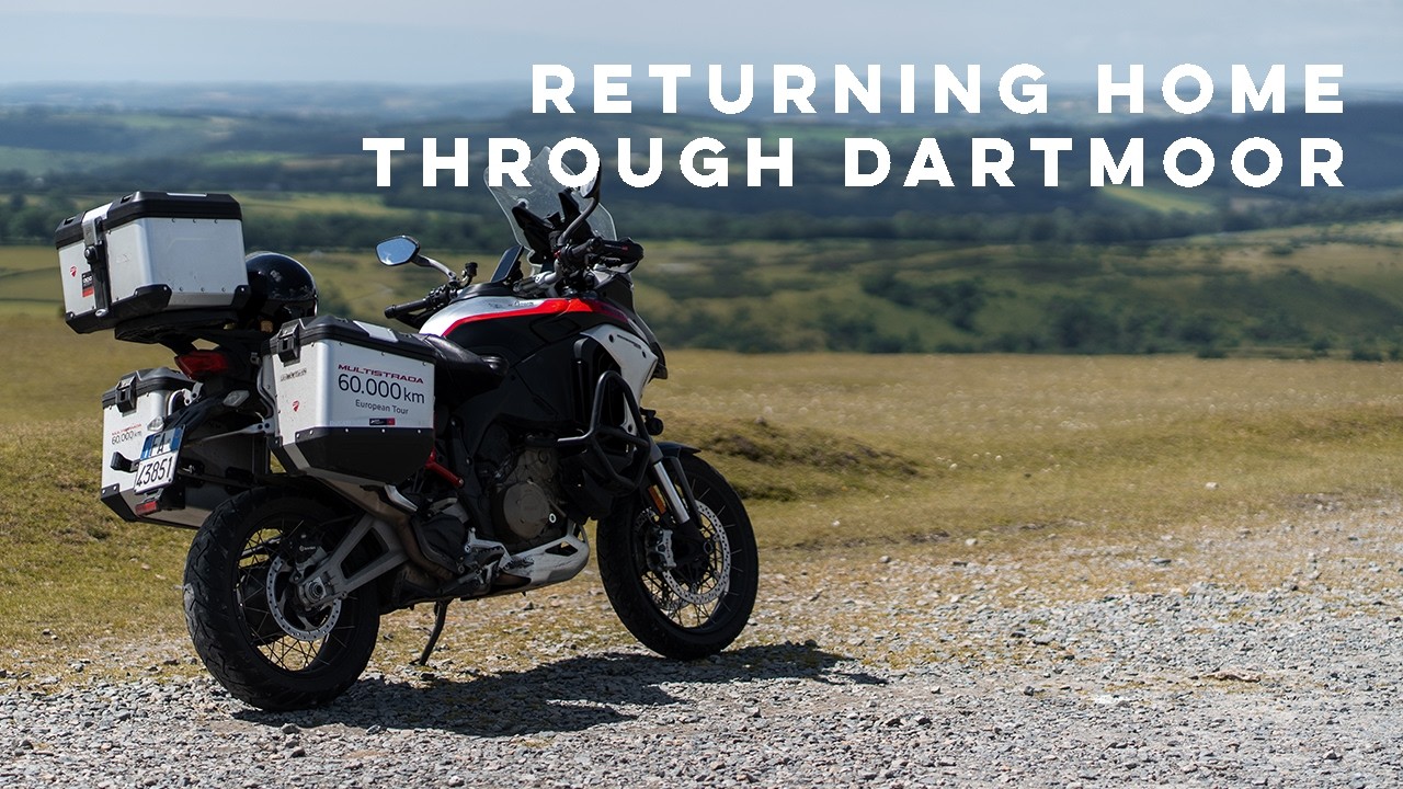 Returning home through Dartmoor - The Ducati Multistrada 60,000 KM Tour