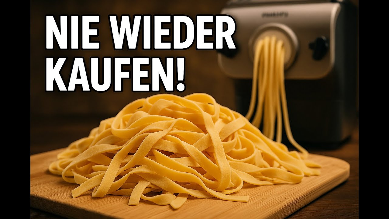 Nie wieder Supermarkt-Nudeln – so einfach kannst du sie selber machen | Philips Nudelmaschine 7000