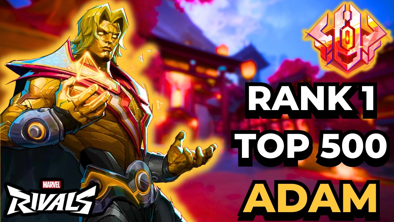 RANK 1 [TOP 500 ] Adam Warlock | ADAM-Very Hard | Marvel Rivals Season 6.5