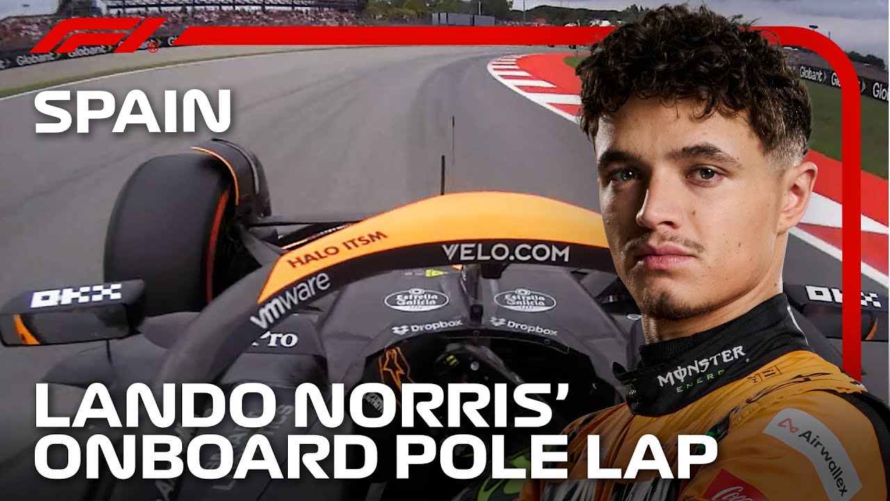 Lando Norris&rsquo; Pole Lap | 2024 Spanish Grand Prix | Pirelli