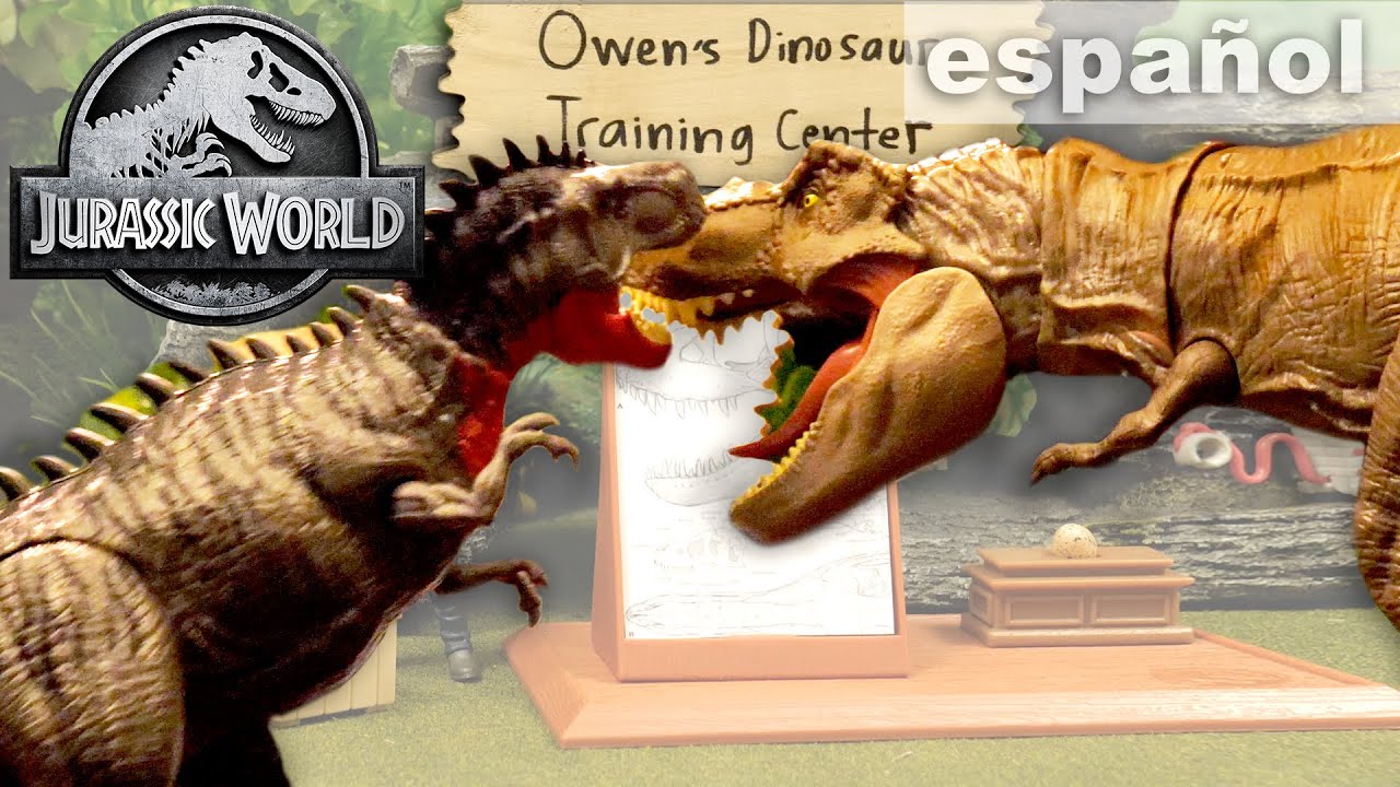 ¡Centro de entrenamiento de dinosaurios BAJO ATAQUE! | JURASSIC WORLD