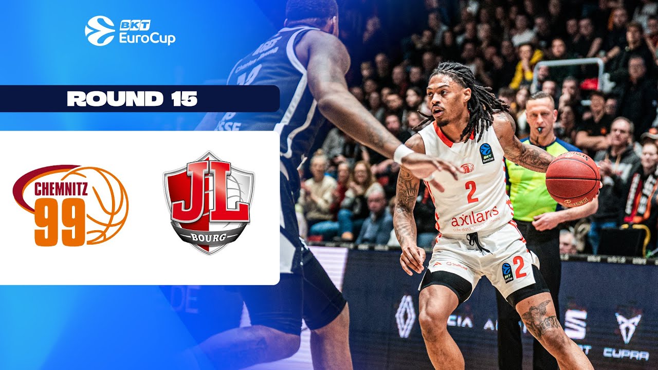 NINERS Chemnitz - Cosea JL Bourg-en-Bresse | Round 15 | EuroCup Basketball 2025-26