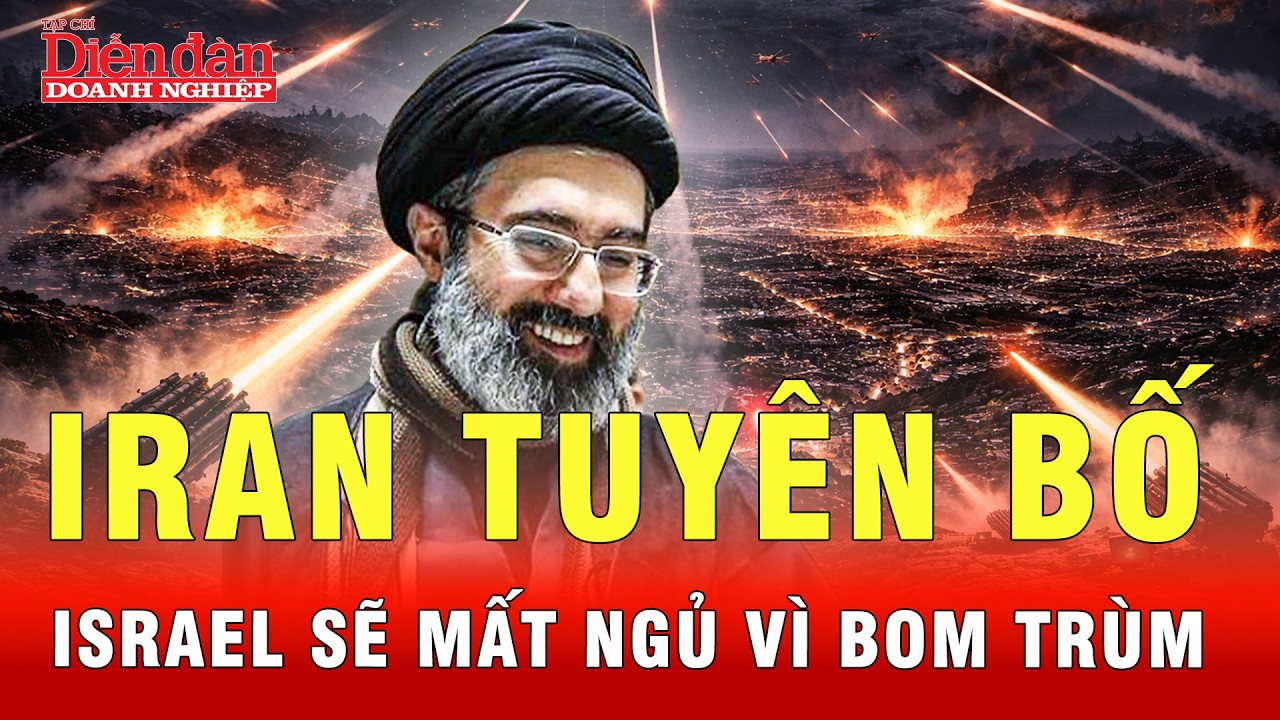 Iran tuyên bố sẽ biến 'bầu trời của kẻ thù thành cảnh tượng ngoạn mục hơn nữa' | Tin nhanh