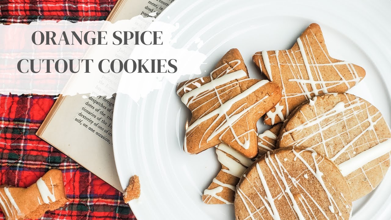 Orange Five Spice Cookies | Christmas Cookie Bake with Me 🎄