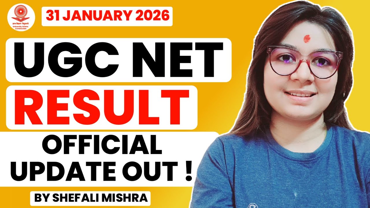 🔥BREAKING NEWS ! OFFICIAL UPDATE UGC NET RESULT OUT INFORMATION BY SHEFALI MISHRA