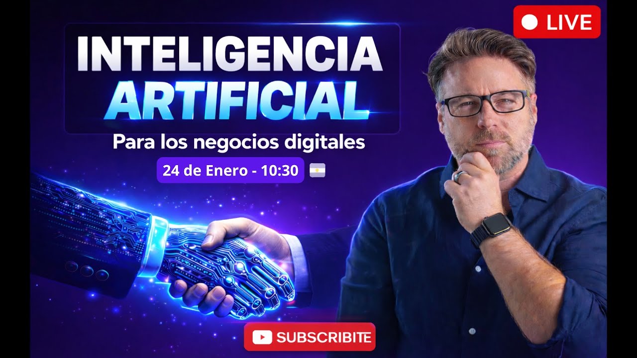 MASTERCLASS | IA para los negocios digitales 💼