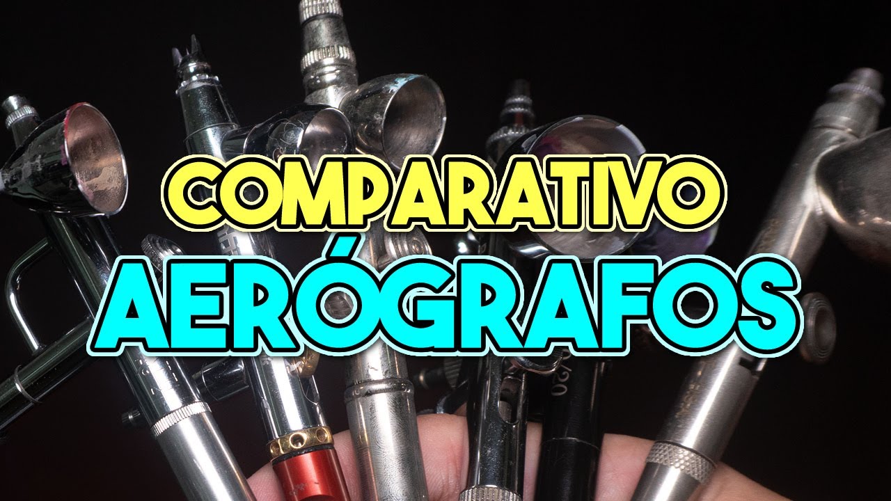 Qual melhor aerógrafo para comprar? Comparativo nacionais e importados