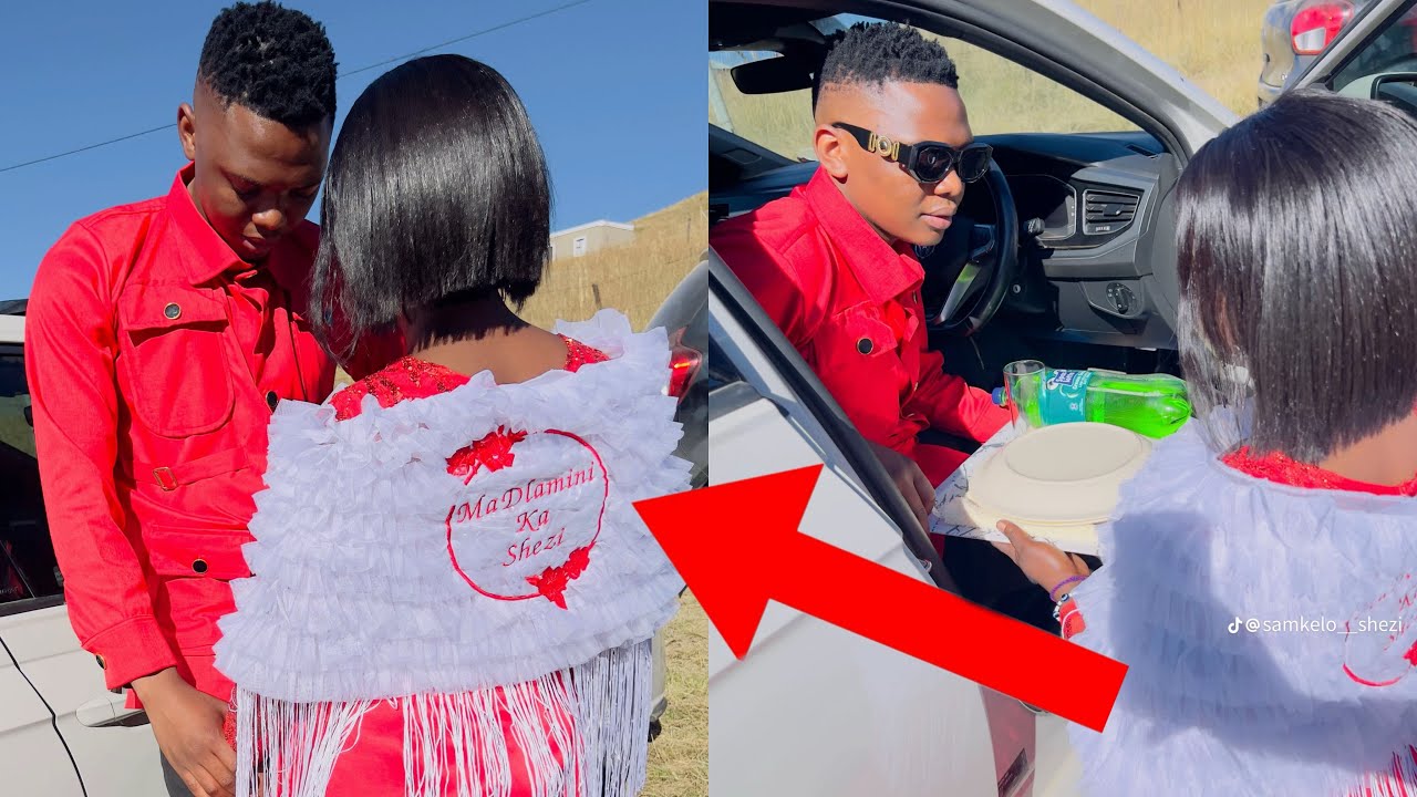 Most bull!ed couple on Tiktok Samkeko Shezi and Mbali got married today🥴‼️