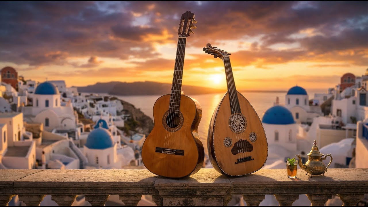 This Music Gently Quietens Your Mind | Spanish Flamenco Guitar & Arabic Oud
