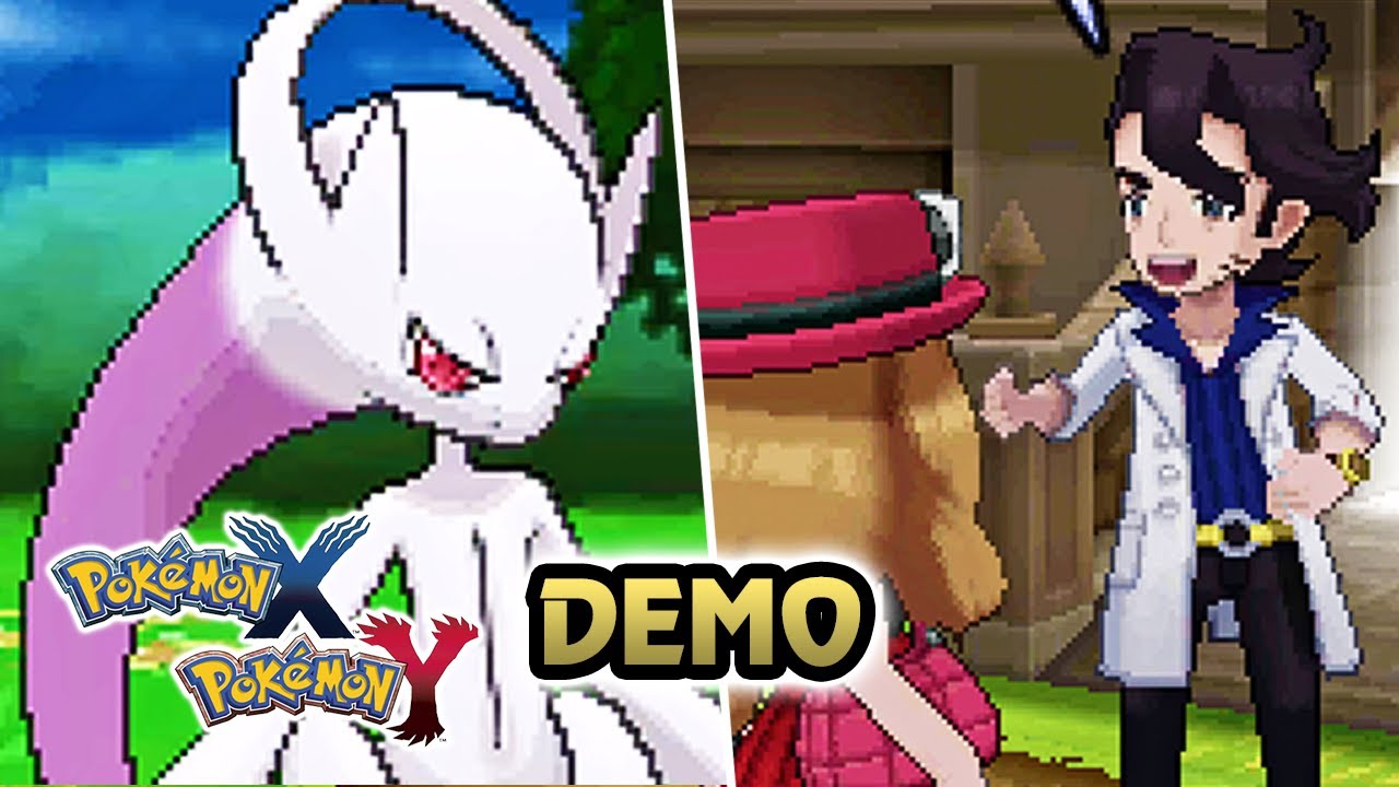 Pokémon X&Y Demo – Full Game Walkthrough (HQ)
