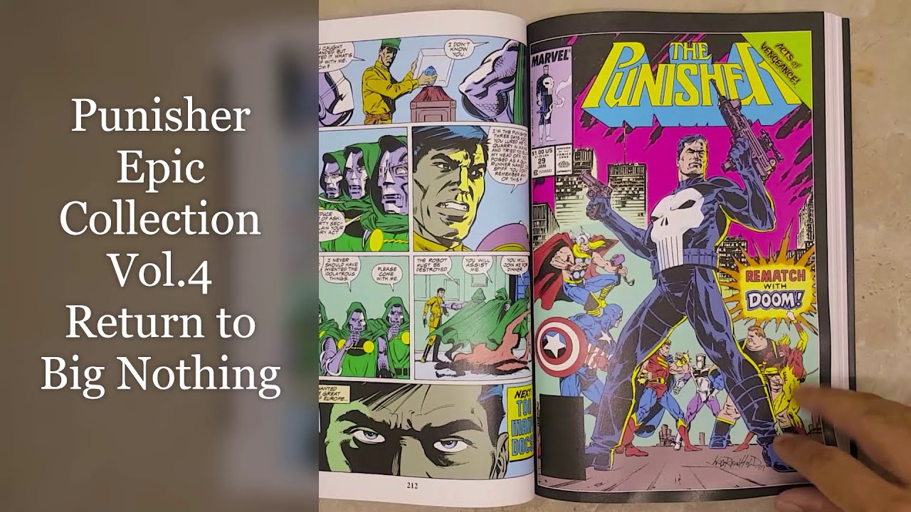 Punisher Epic Collection Vol 4 Return to Big Nothing review