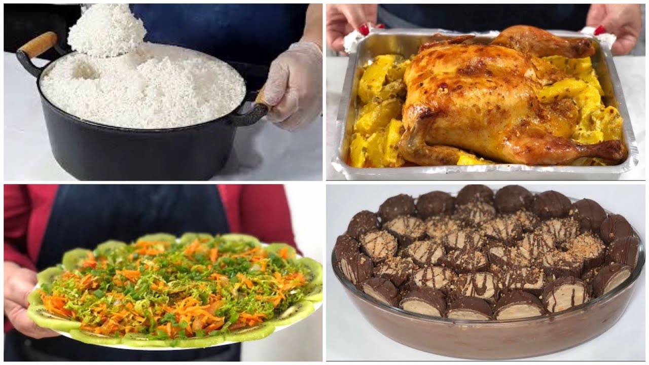 ALMOÇO COMPLETO PARA O SEU DIA DOS PAIS