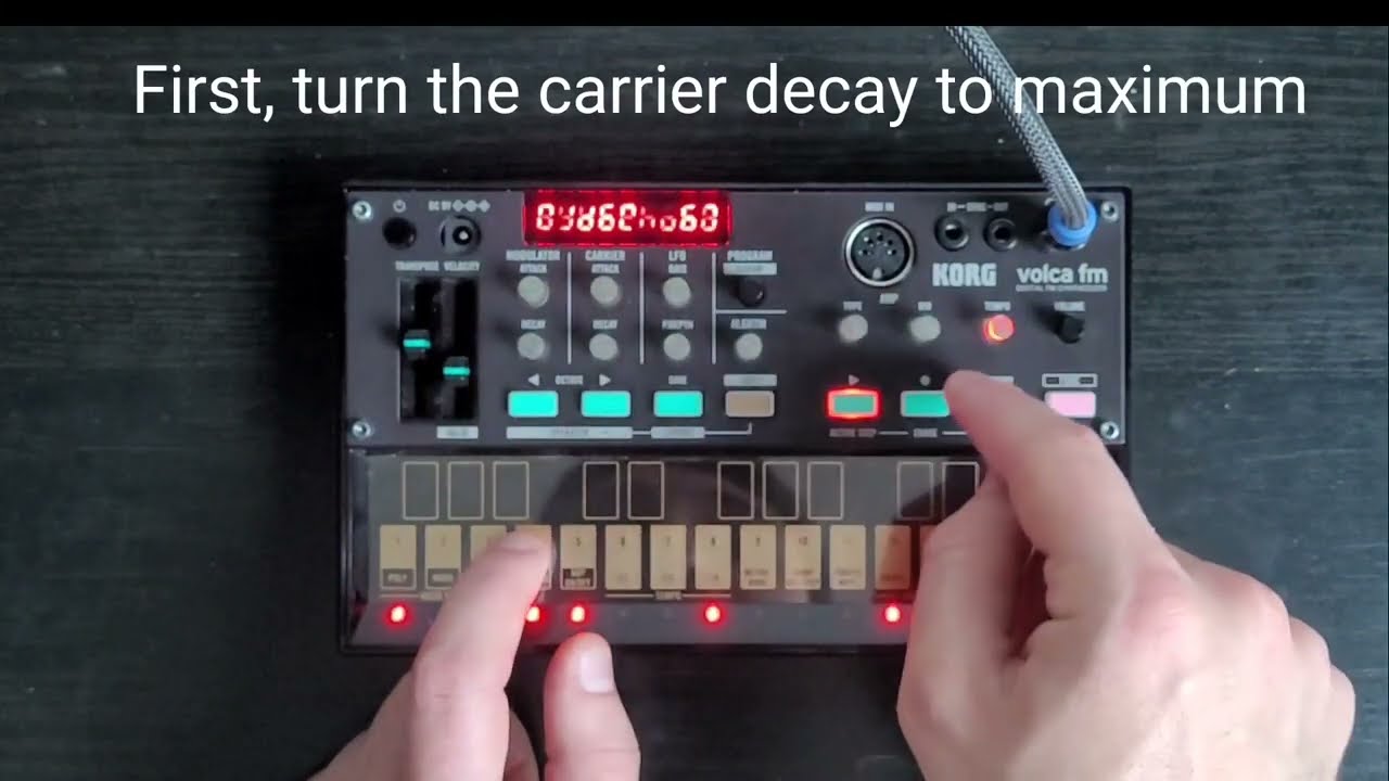 Instant Ambient Tutorial on the Korg Volca FM Synth