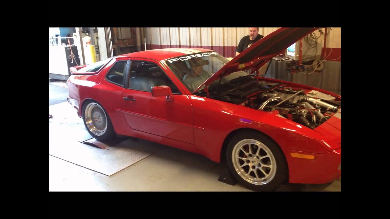 1986 Porsche 944 turbo 3.1 stroker 8 valve motor dyno