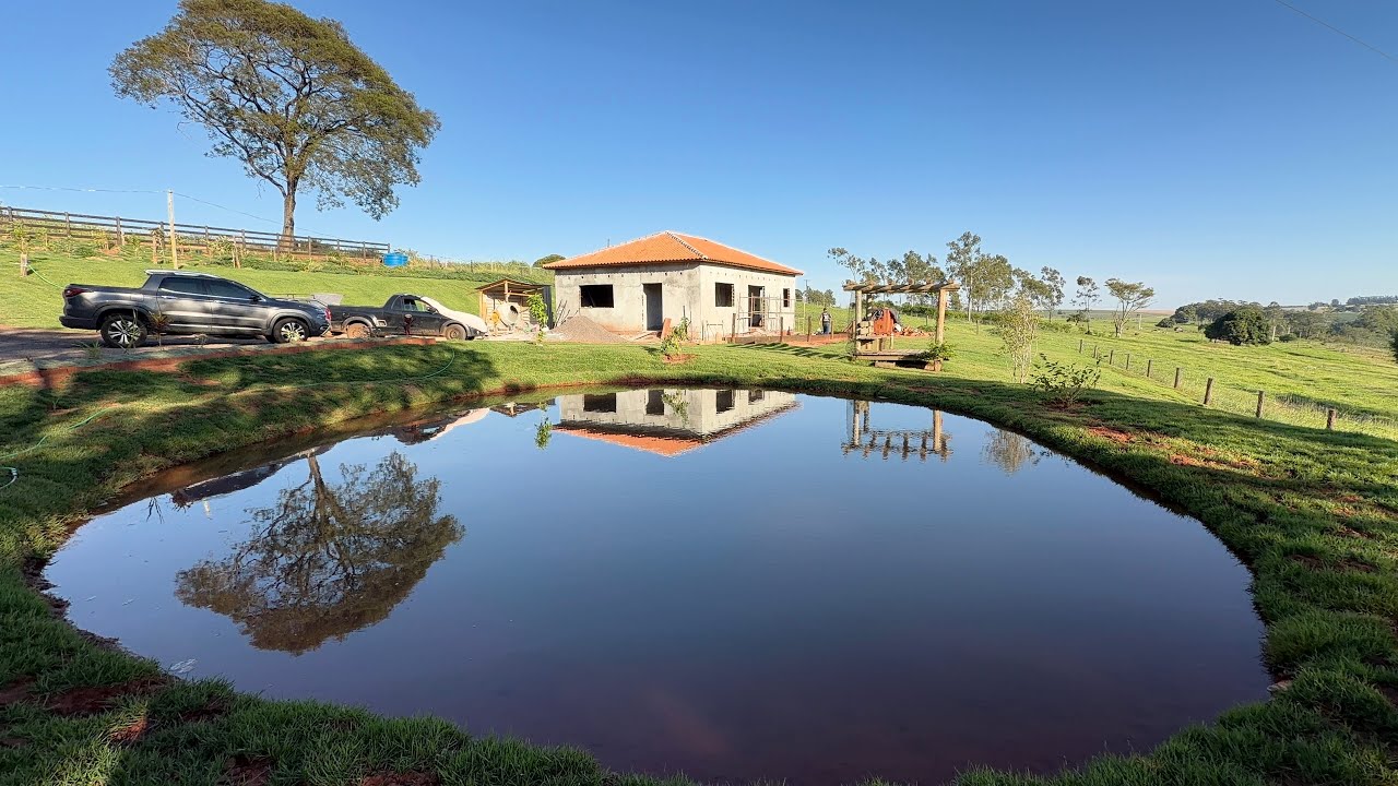 Veja como está o andamento hoje no rancho simplão  …
