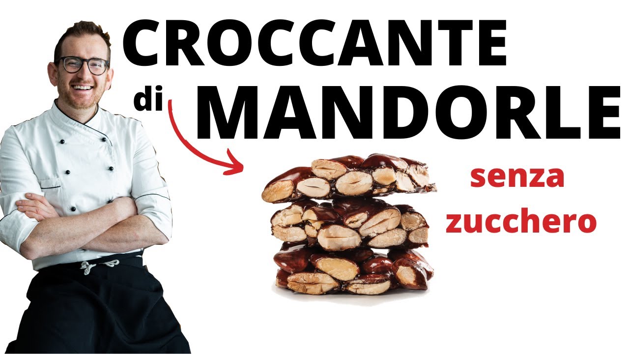 Croccante di Mandorle (senza zucchero)🌿 - ricetta Vegan