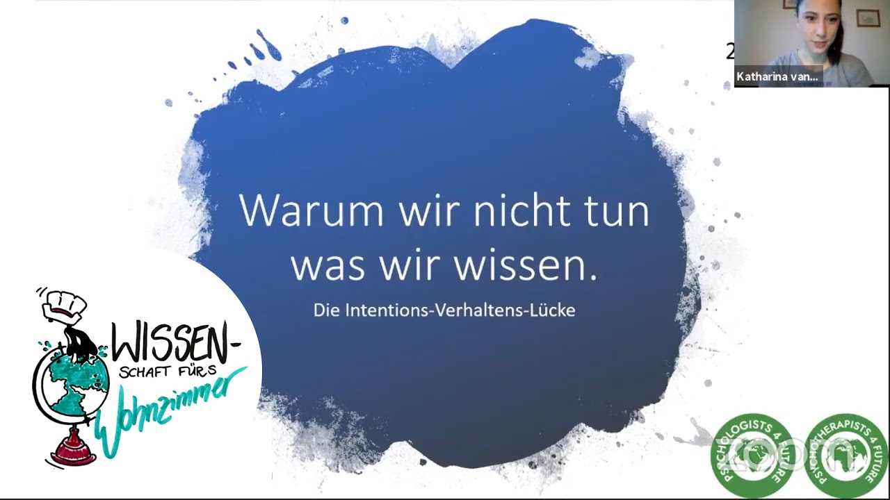 Warum wir nicht tun, was wir wissen. Die Intensions-Verhaltens-Lücke