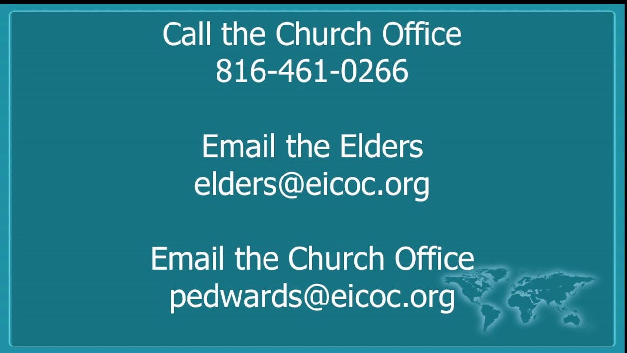 East Independence Church of Christ Live Stream 2/22/2026