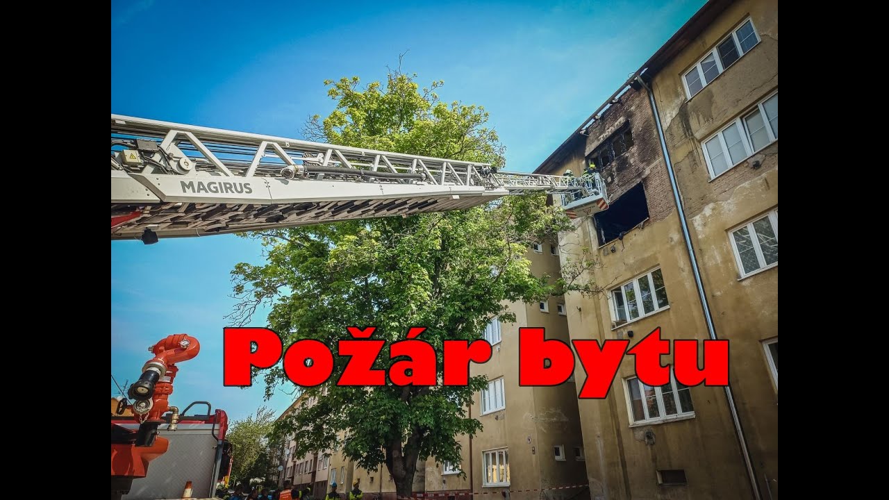 Požár bytu