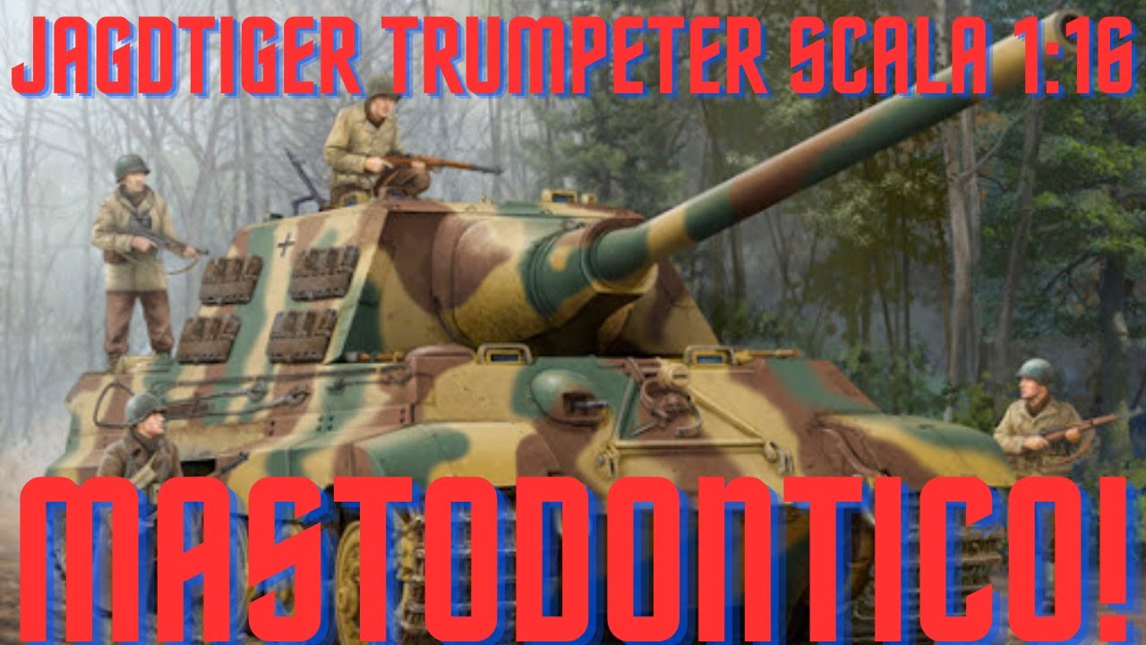 Trumpeter 00923 German Sd.Kfz 186 Jagdtiger in scala 1:16 pt.1