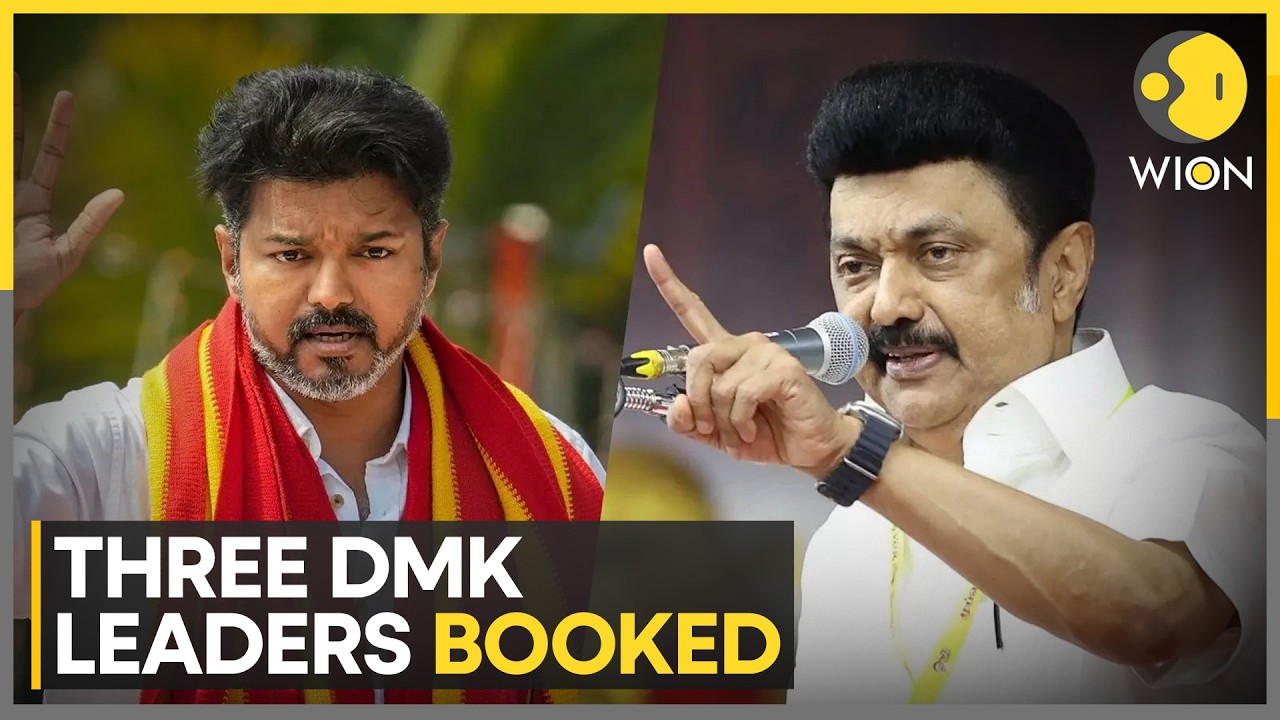 Tamil Nadu Politics: Three DMK Leaders Booked For Controversial Remarks Against CM Vijay | WION