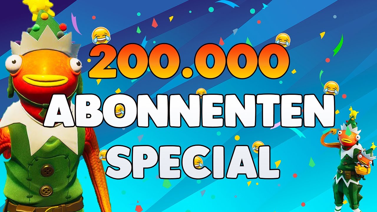 200.000 Abonnenten SPECIAL!! - LACHFLASH🤣 Fortnite Random Teams