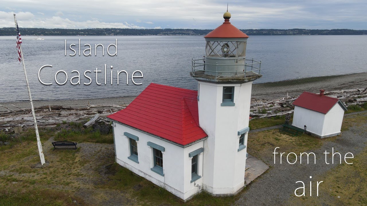 Vashon Island - by Air