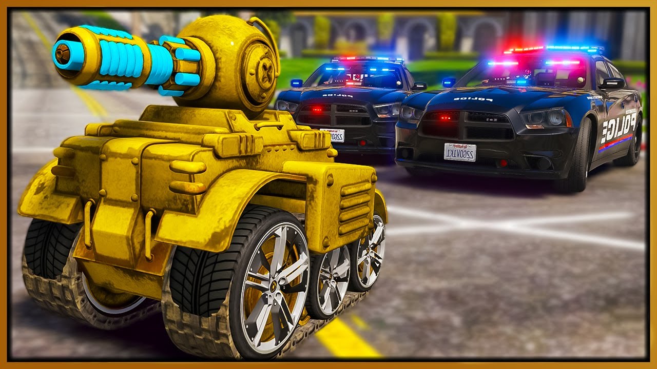 GTA 5 RP — Мини-танки раздражают копов