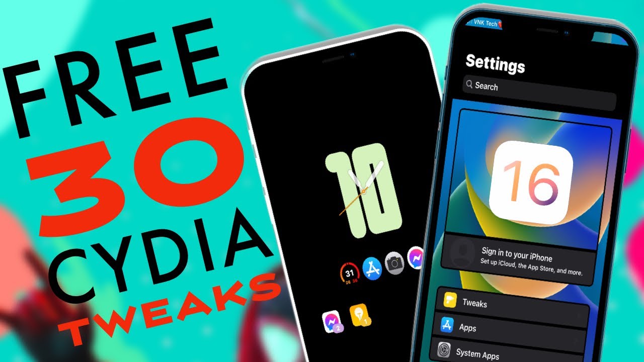 FREE 30+ Cydia Tweaks iOS 14.8.1/15.2/14.3 Checkra1n&Unc0ver Jailbreaks Tweaks Update