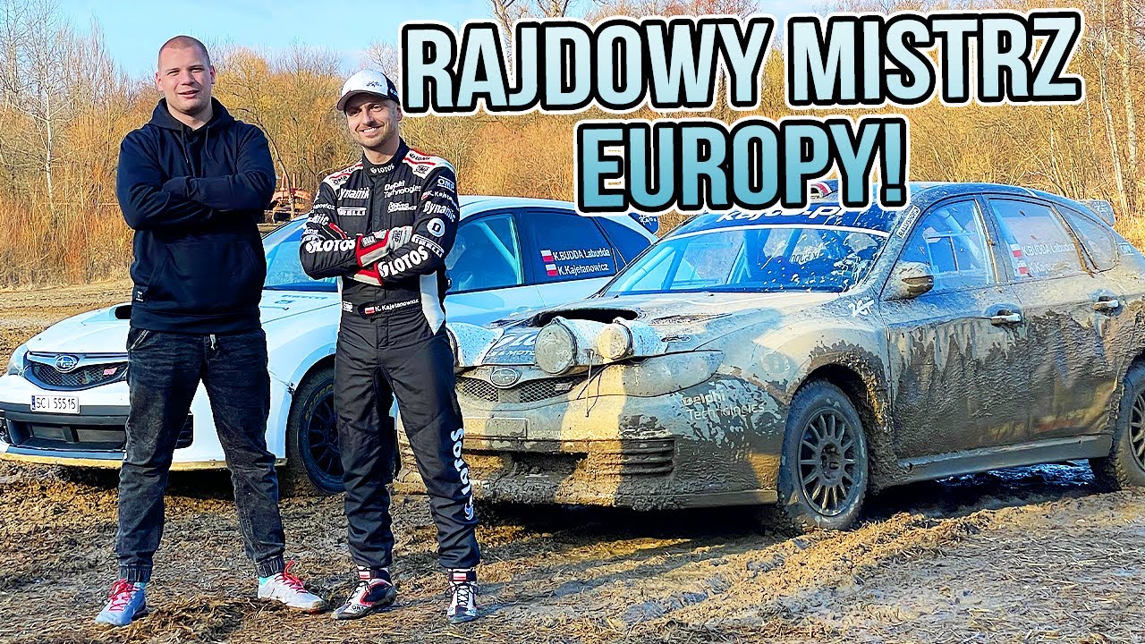 Jeżdżę Rajdowym Subaru z Mistrzem Europy! *150 km/H przez las!*