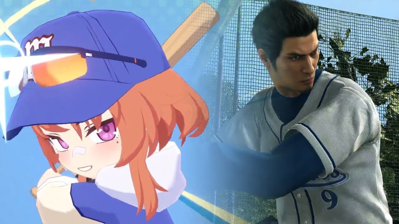 Rei does a Kiryu's baseball bat toss【Blue Archive】